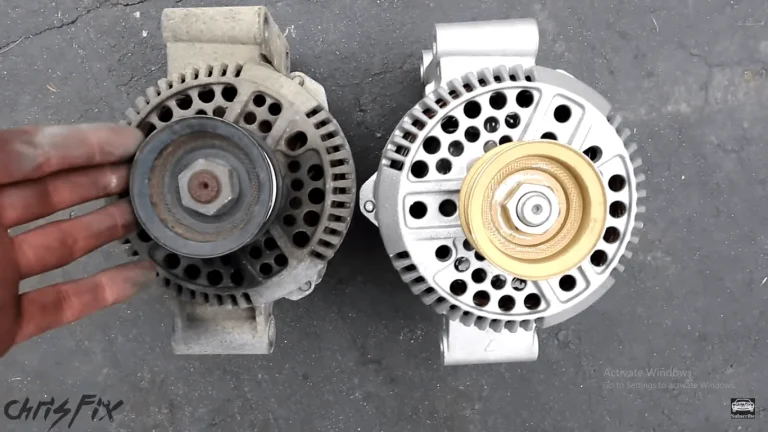 It is feature image on alternator replacement.