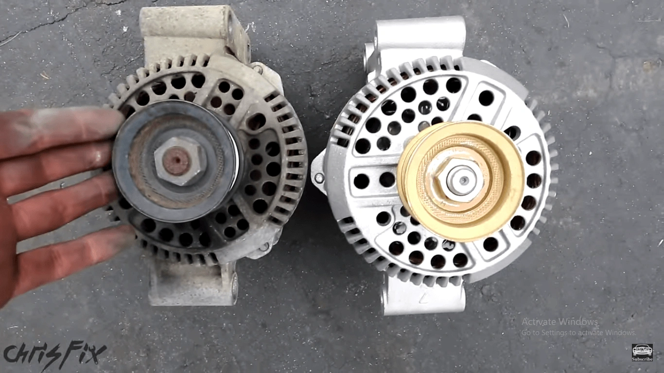 It is feature image on alternator replacement.